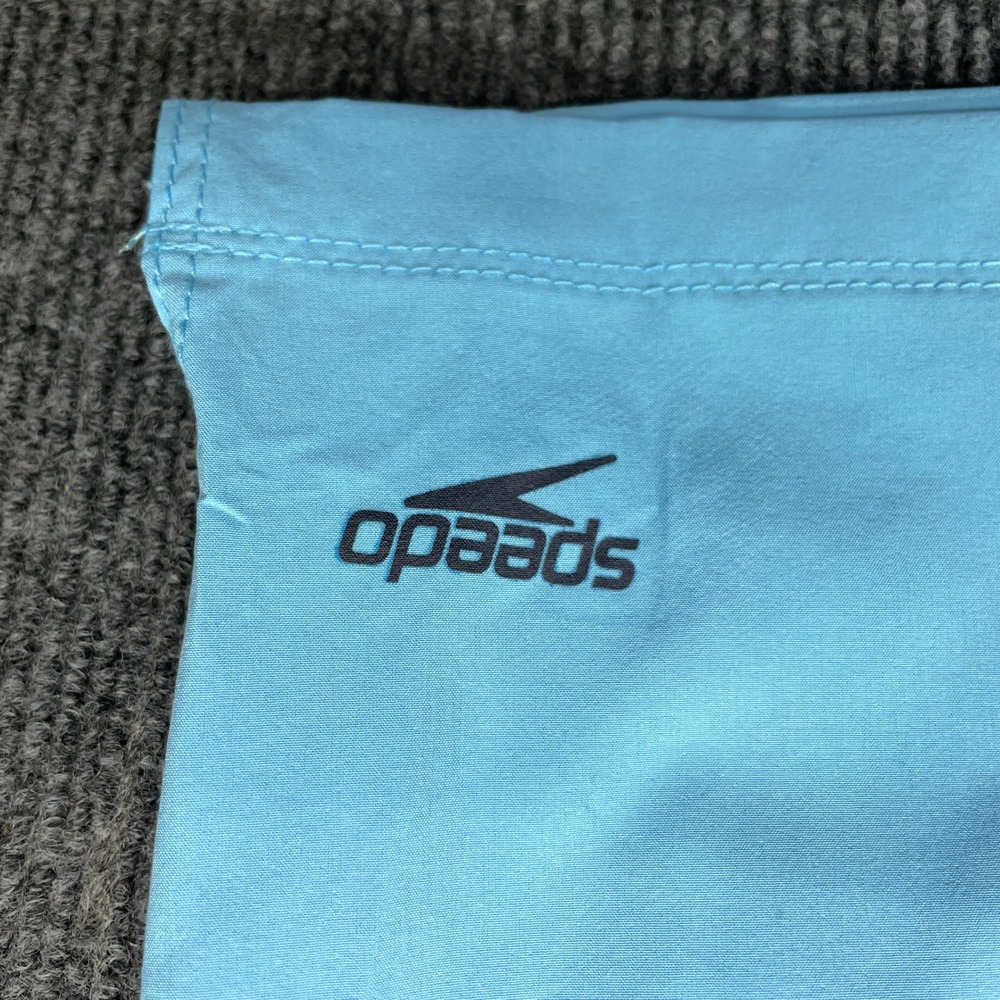 Speedo Tech Volley Swim Trunks Men's M 32/34 Blue Colorblock UPF 50+ NWT - Picture 9 of 10